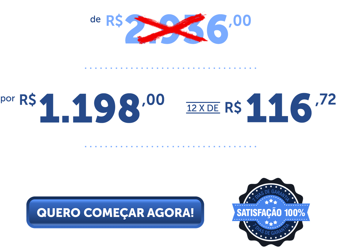 MAS ESSA OFERTA PODE ACABAR A QUALQUER MOMENTO